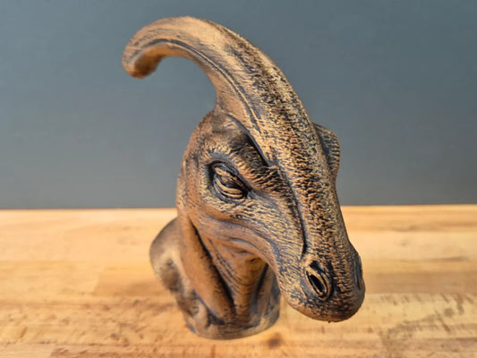 Parasaurolophus Bust