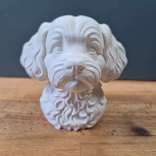 Peekapoo Bust