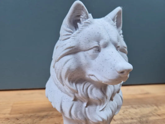 Samoyed Bust