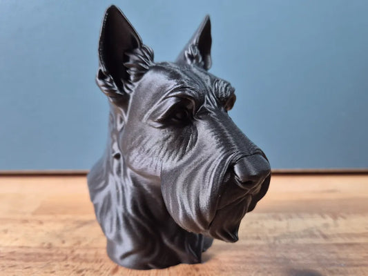 Scottish Terrier Bust
