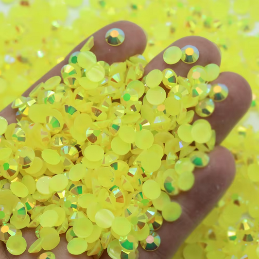 Bumble Bee Yellow Rhinestones 50g