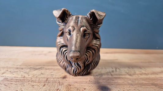 Smooth Collie Bust
