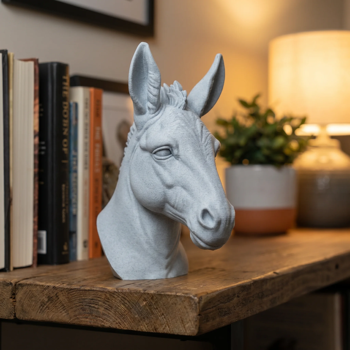 Decorative Donkey Head For Home Decor
