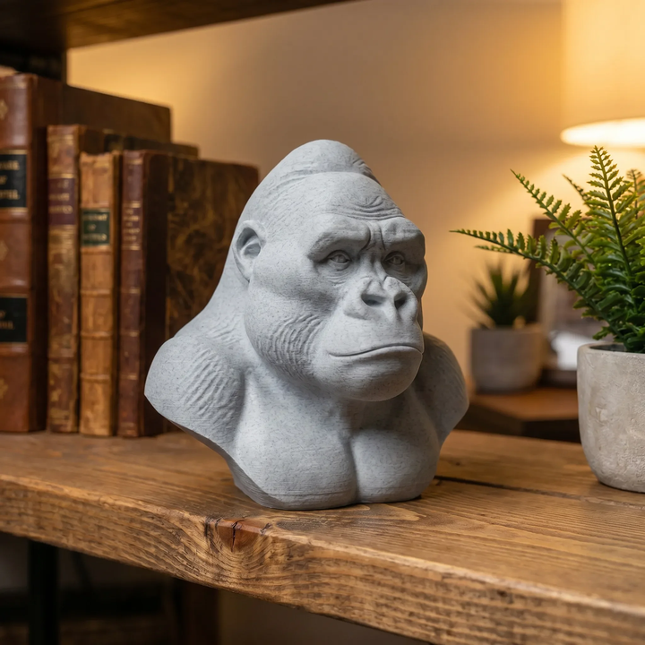 Decorative Gorilla Head For Home Decor