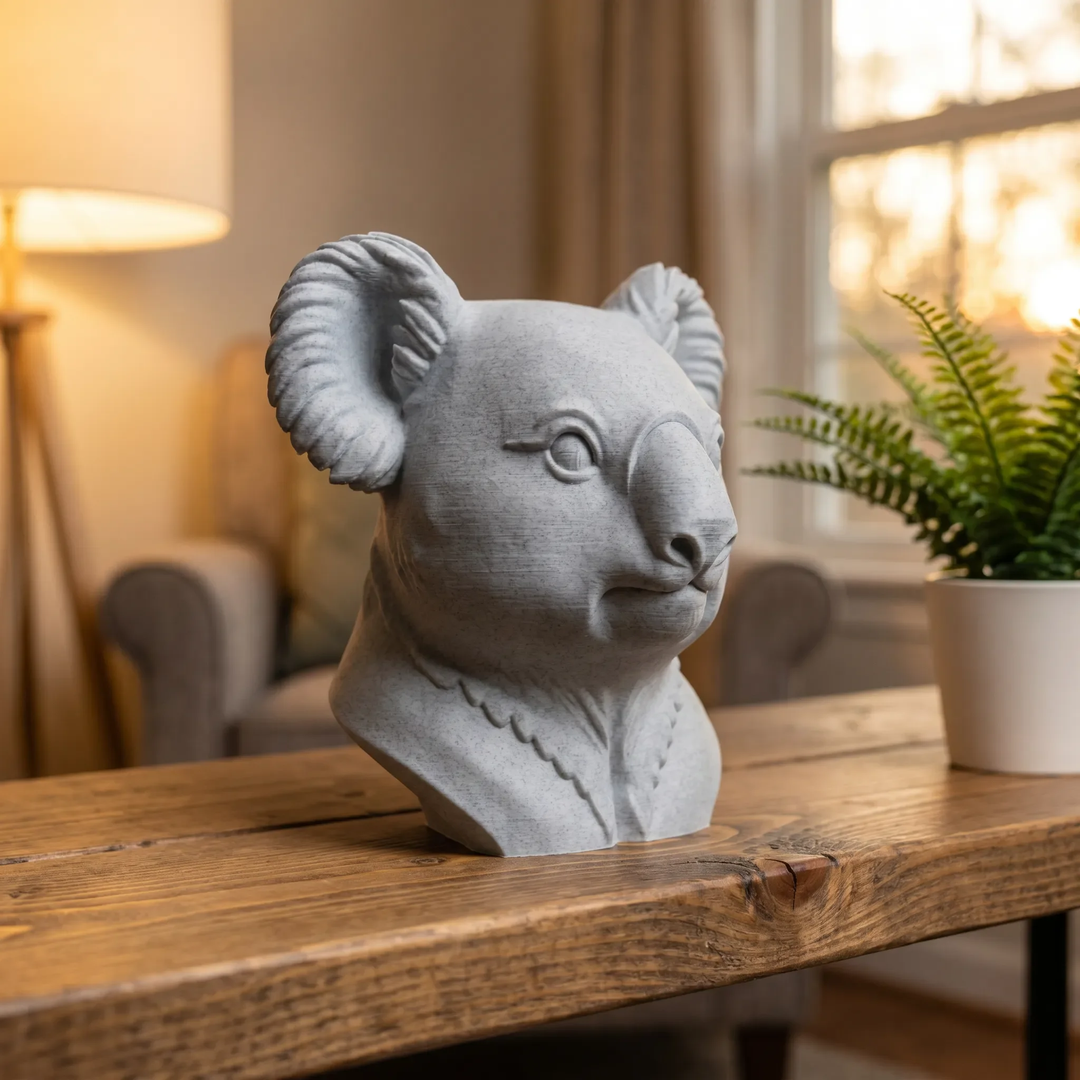 Decorative Koala Head For Home Decor