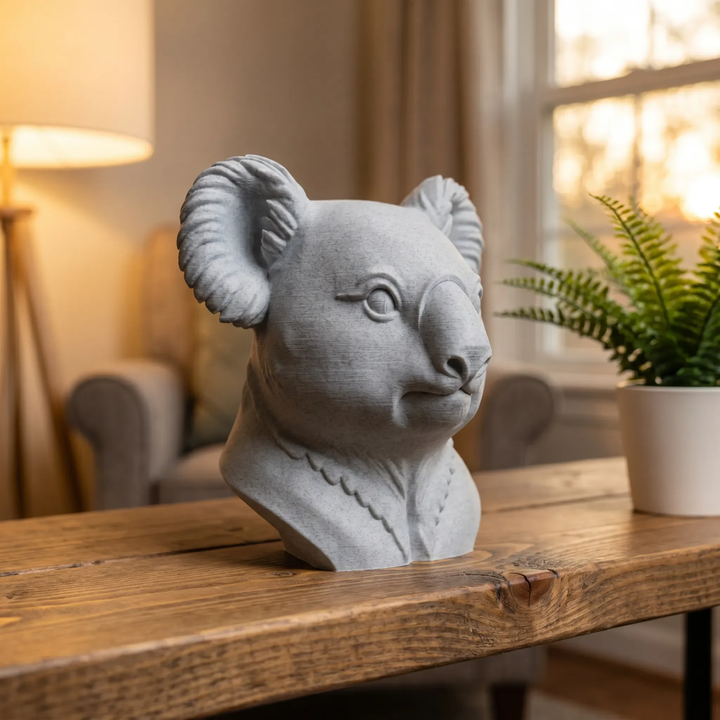 Decorative Koala Head For Home Decor