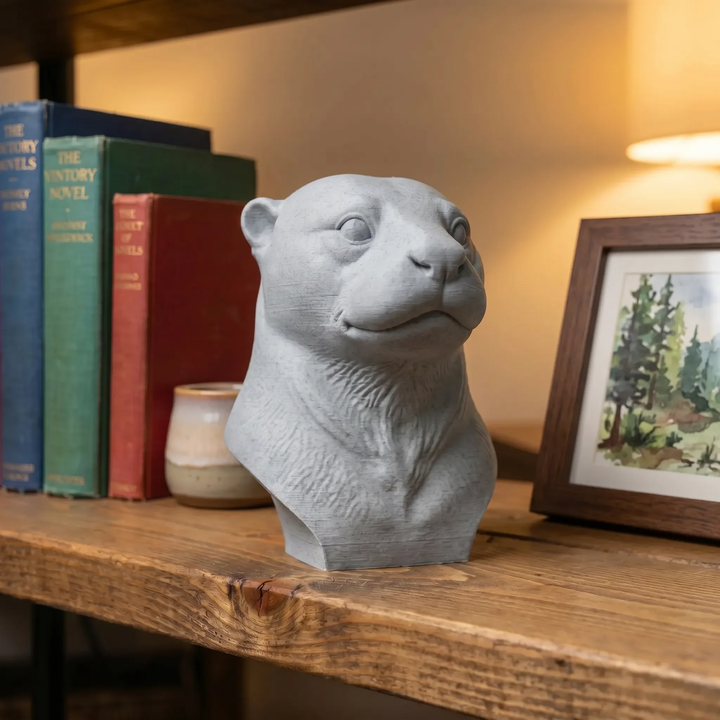 Decorative Otter Head For Home Decor