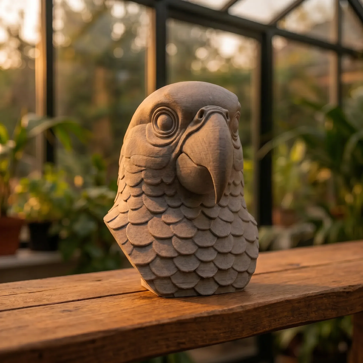 Decorative Parrot Head For Home Decor
