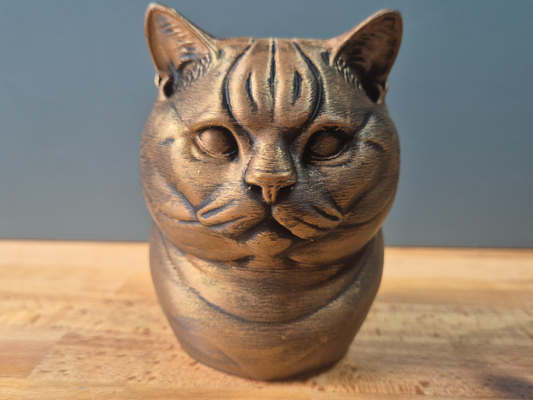 British Shorthair Cat Bust