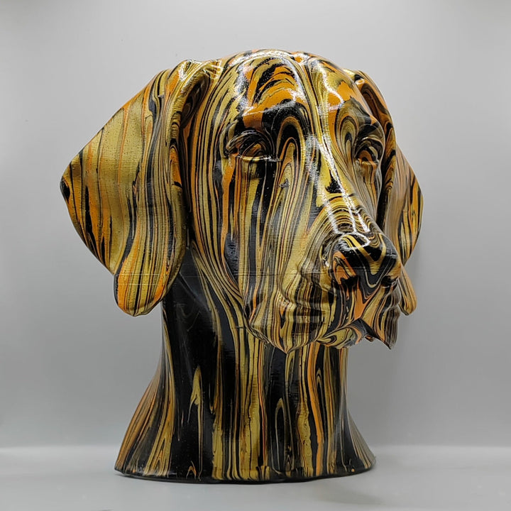 Dobermann Head – Hand Painted