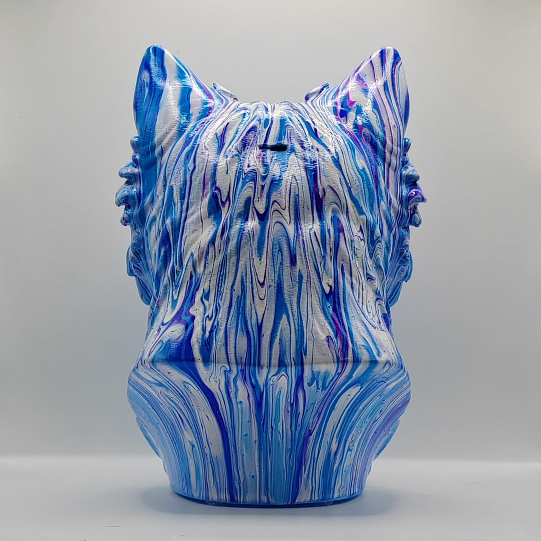 Cairn Terrier Head – Hand Painted