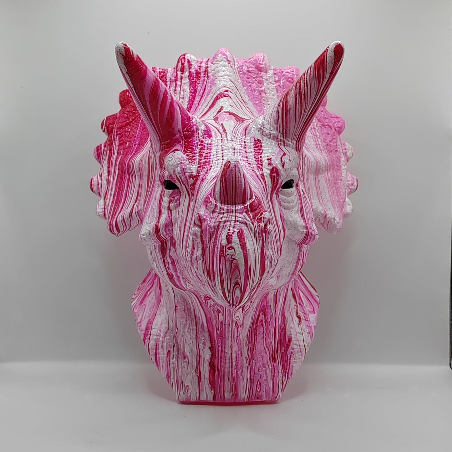 Triceratops Head – Hand Painted