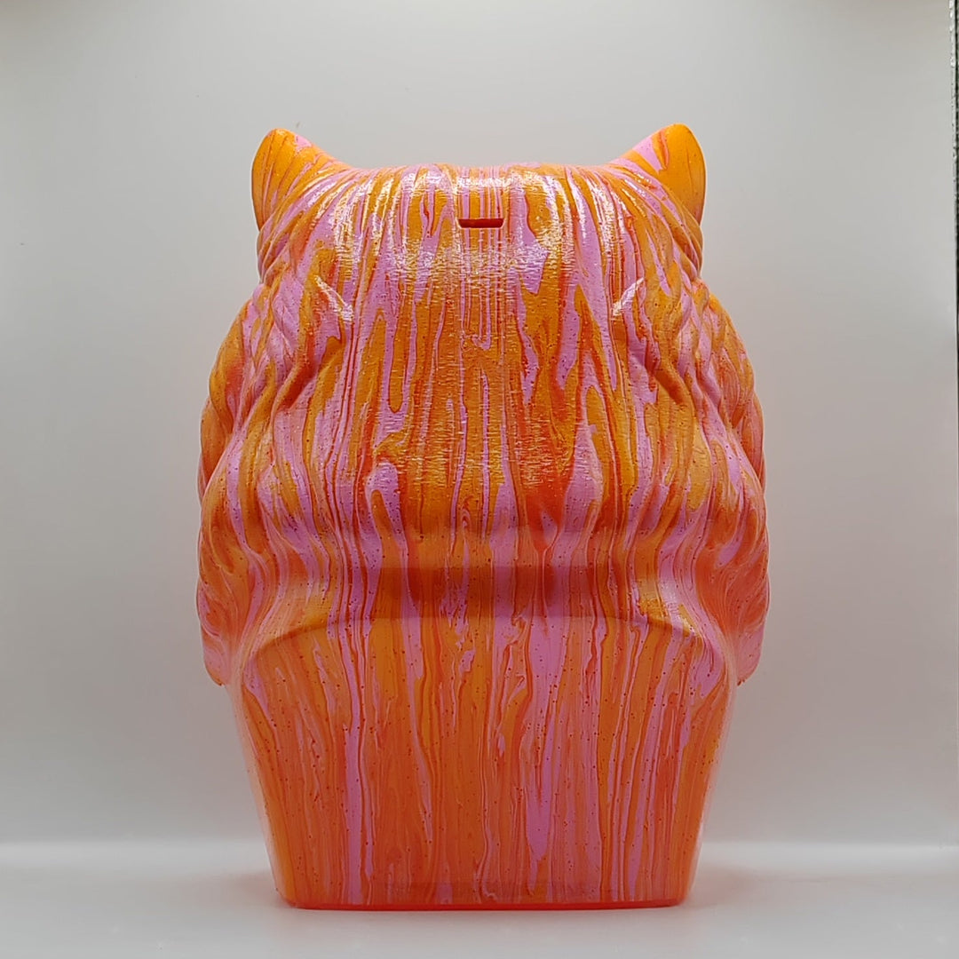 Siberian Cat Head – Hand Painted