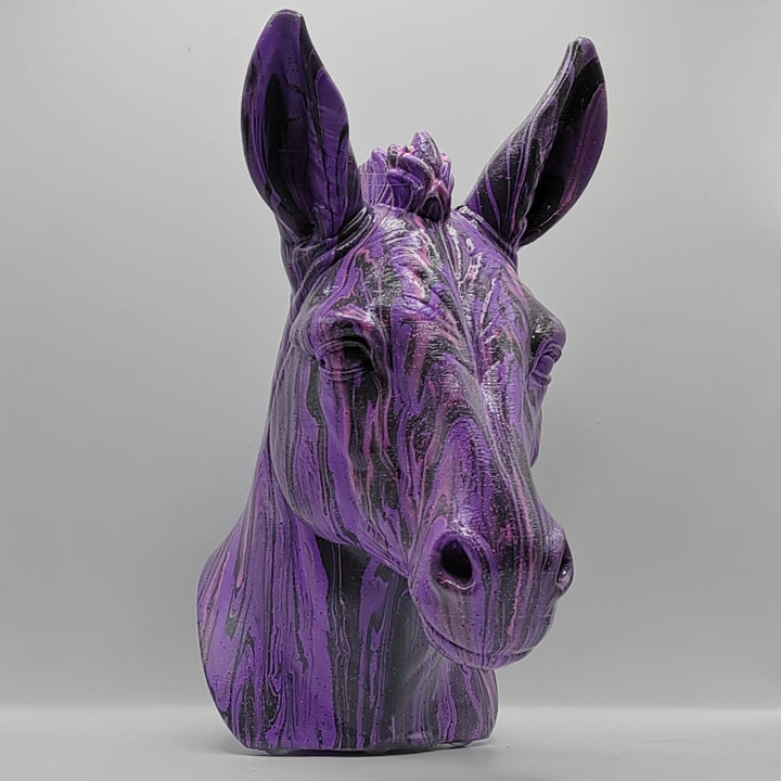 Donkey Head – Hand Painted