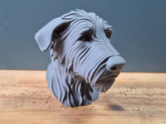 Irish Wolfhound Bust