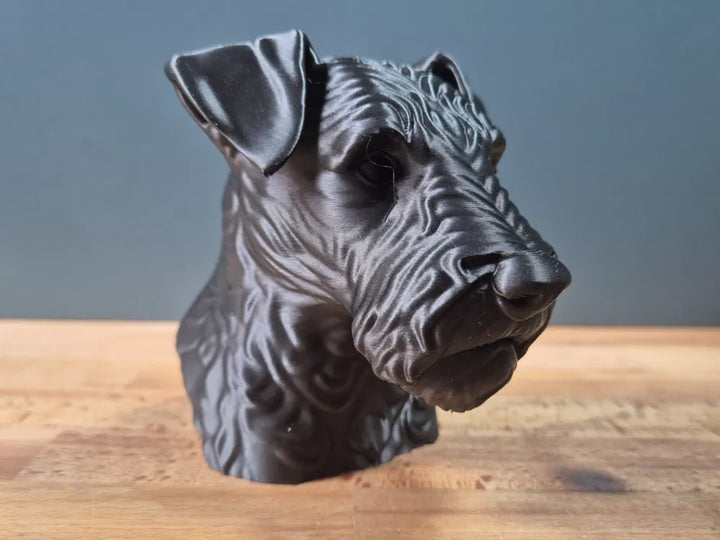Lakeland Terrier Head – Hand Painted