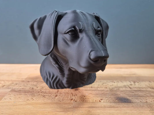New Zealand Huntaway Bust