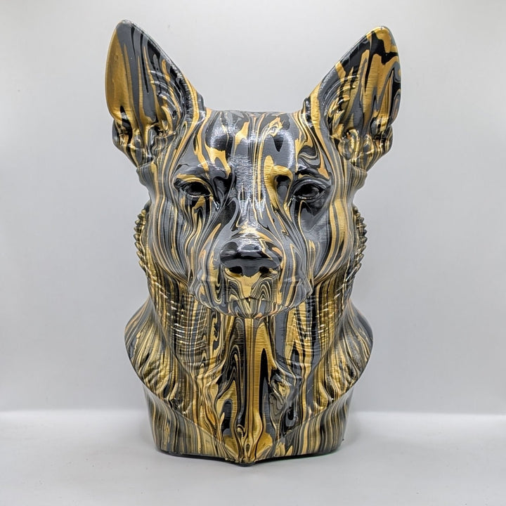 Australian Kelpie Head – Hand Painted