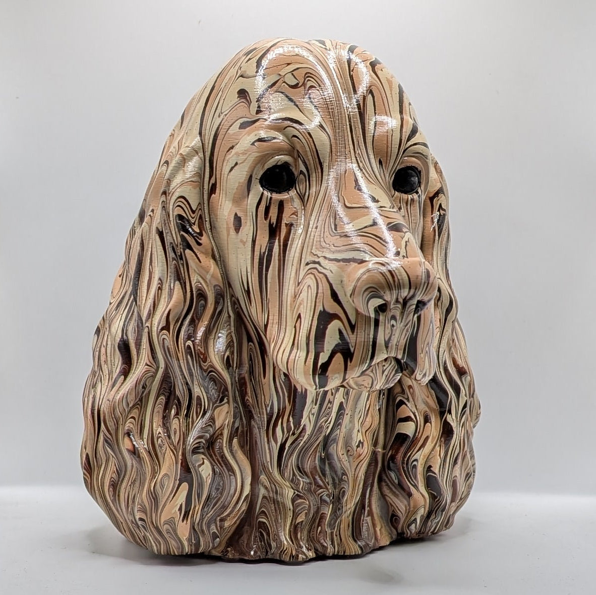 Cocker Spaniel Head – Hand Painted