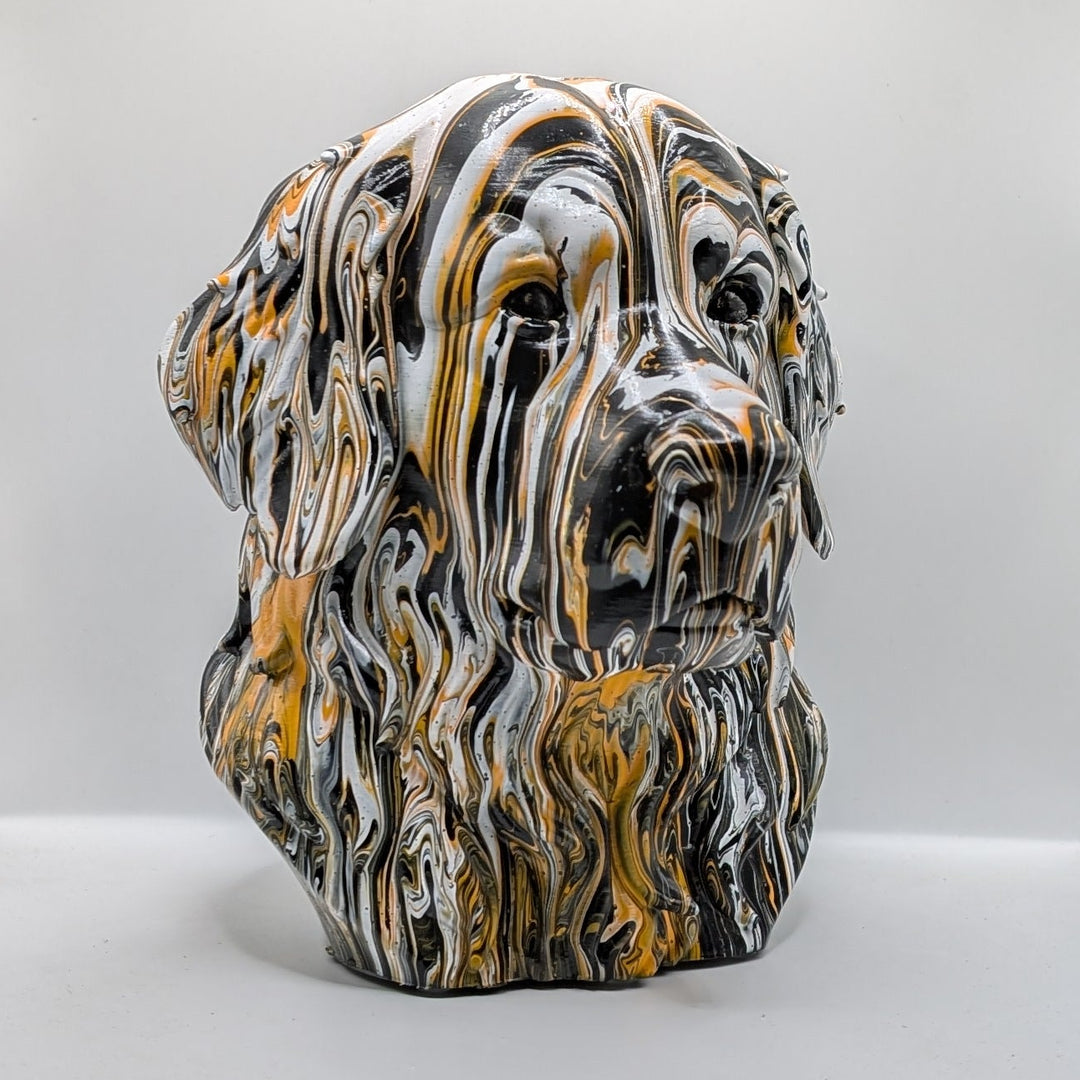 Bernese Mountain Dog Head – Hand Painted