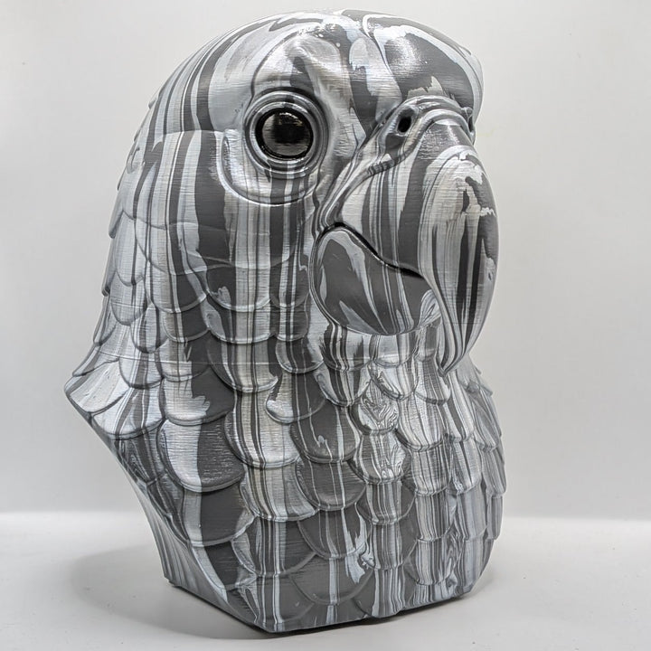 Parrot Head – Hand Painted