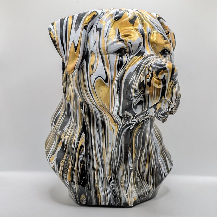 Rottweiler Head – Hand Painted