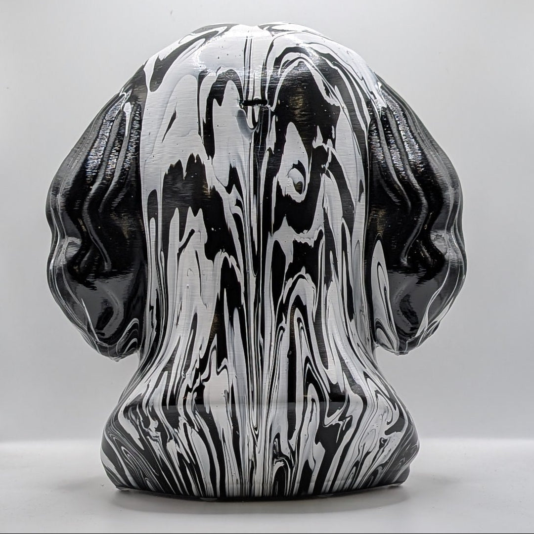 Havanese Head – Hand Painted