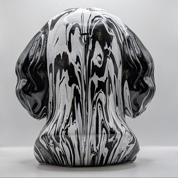 Havanese Head – Hand Painted