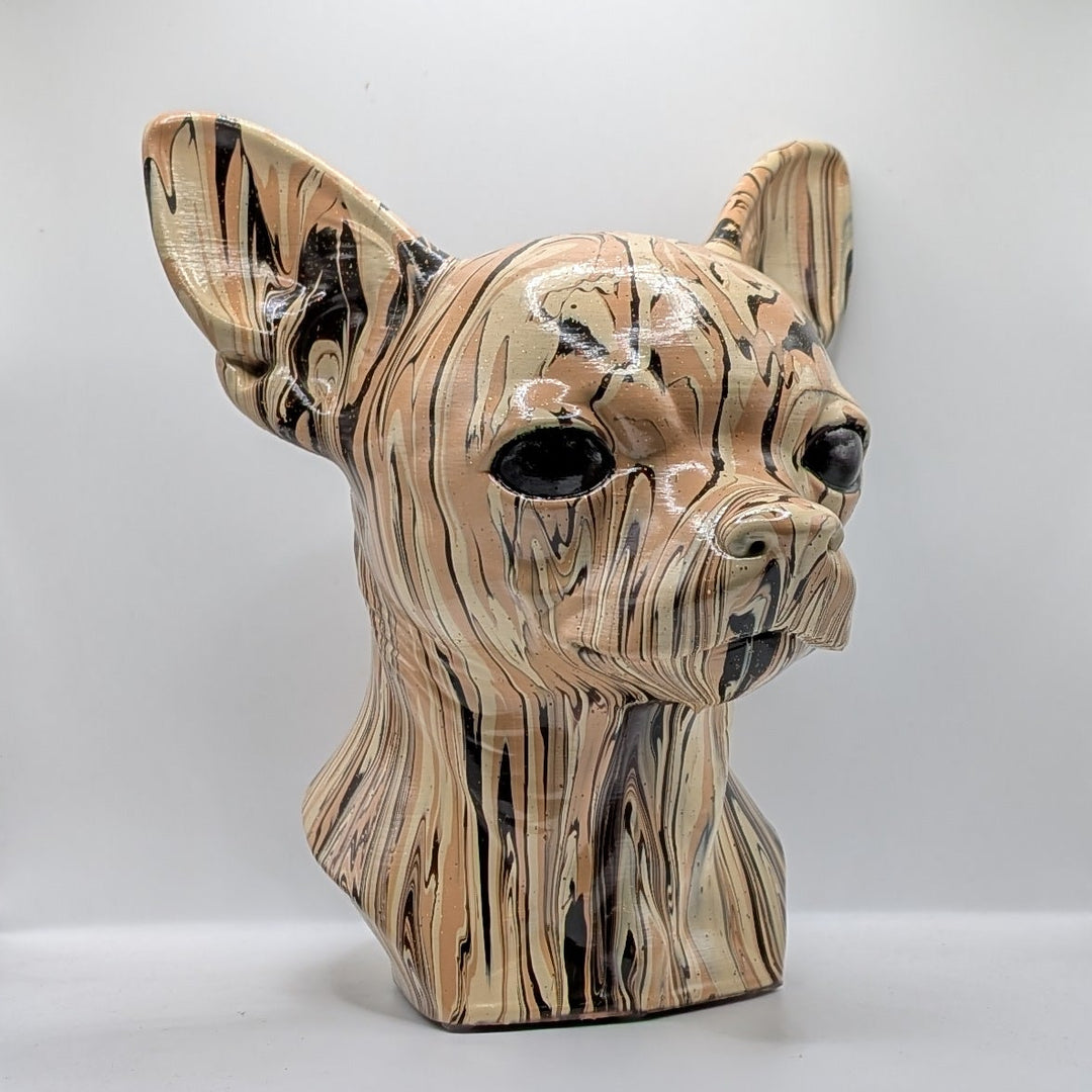 Chihuahua Head – Hand Painted