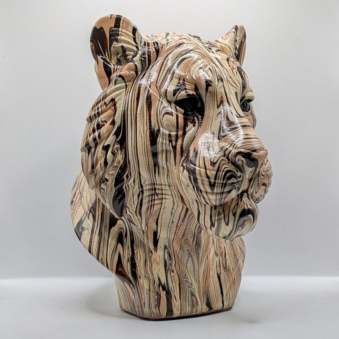 Tiger Head – Hand Painted