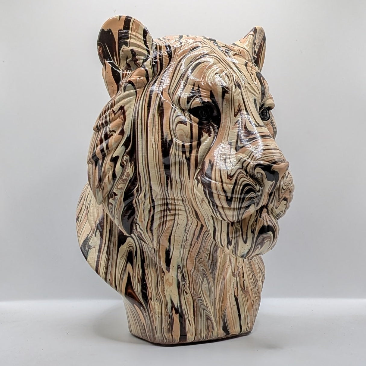 Tiger Head – Hand Painted