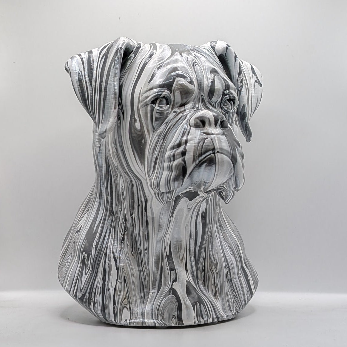 Boxer Head – Hand Painted