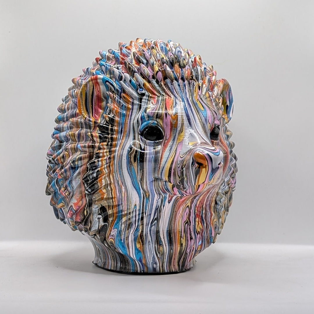 Hedgehog Head – Hand Painted