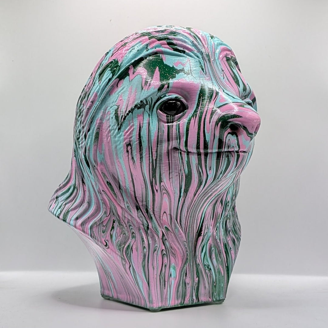 Sloth Head – Hand Painted