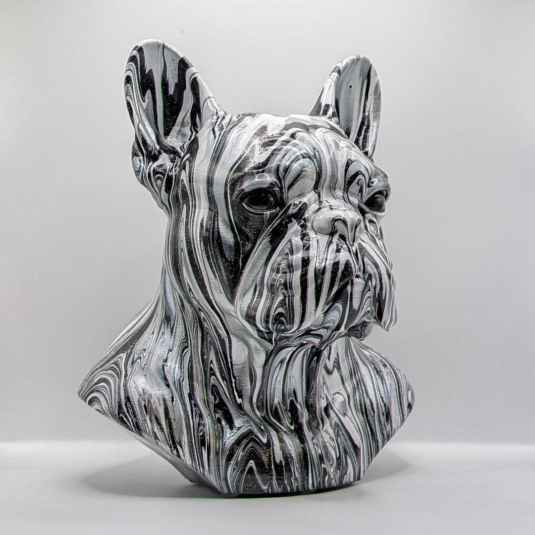 French Bulldog Head – Hand Painted