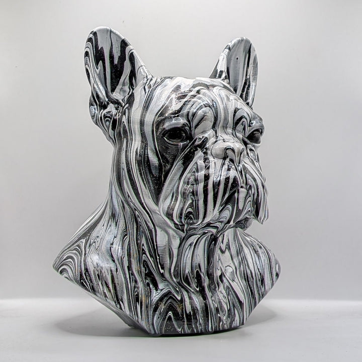 French Bulldog Head – Hand Painted