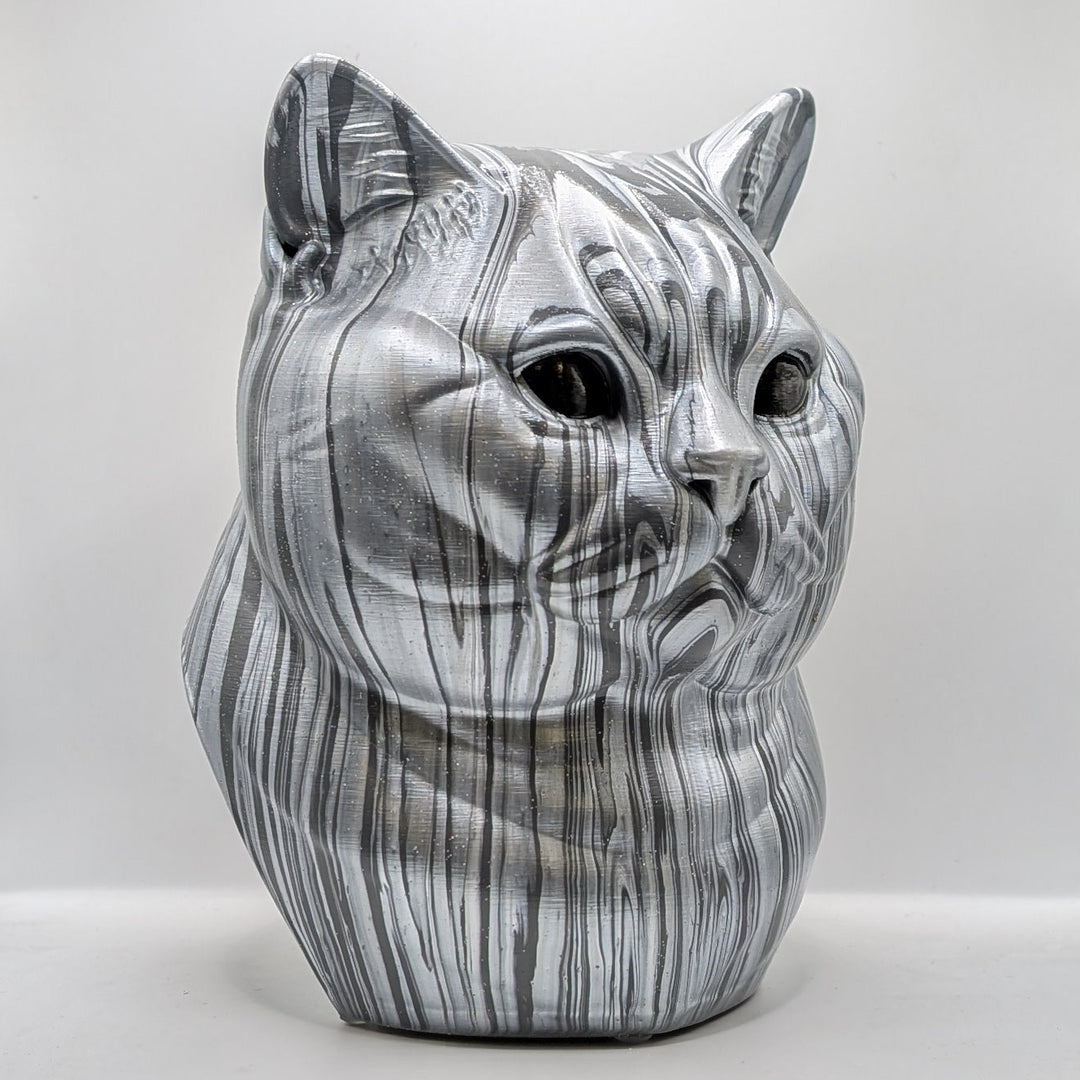 British Shorthair Head – Hand Painted