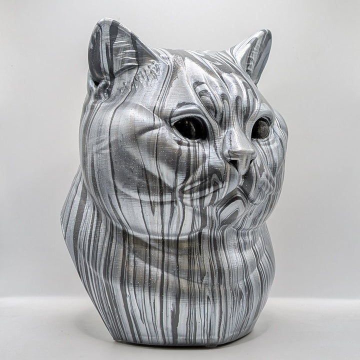British Shorthair Head – Hand Painted