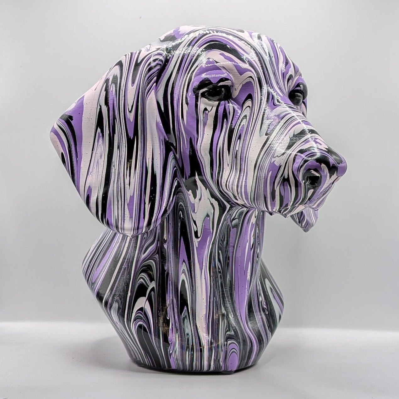 Dachshund Head – Hand Painted