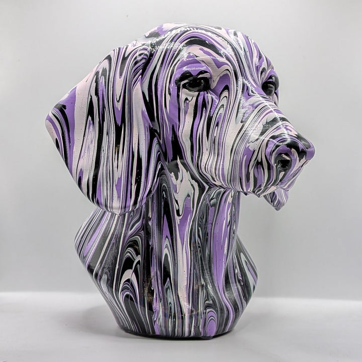 Dachshund Head – Hand Painted