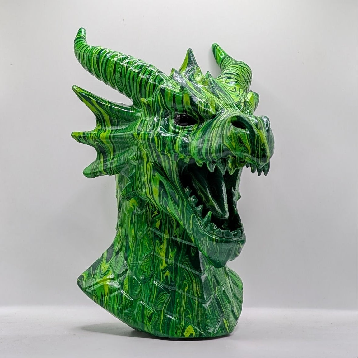 Dragon Head – Hand Painted