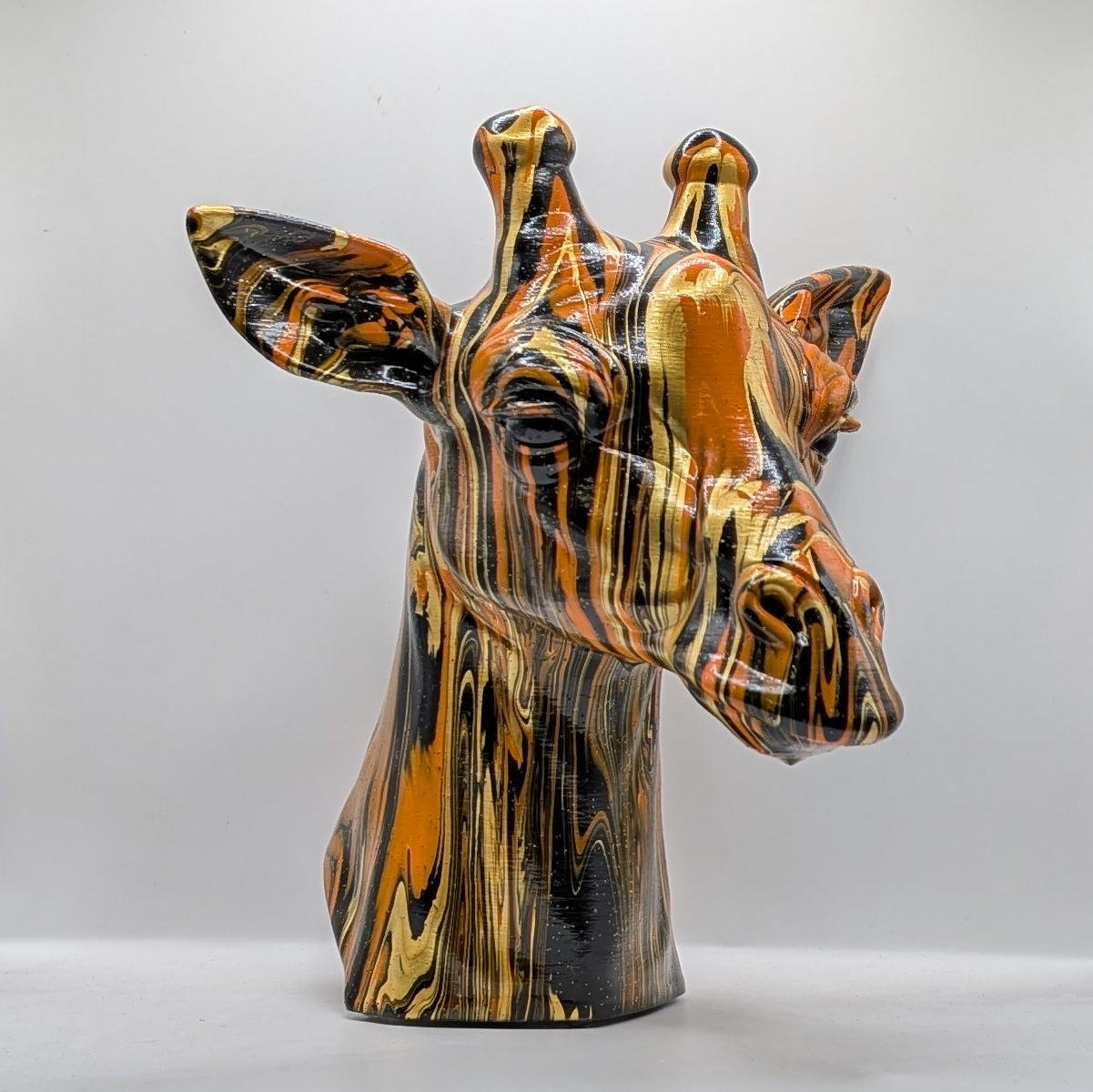 Giraffe Head – Hand Painted