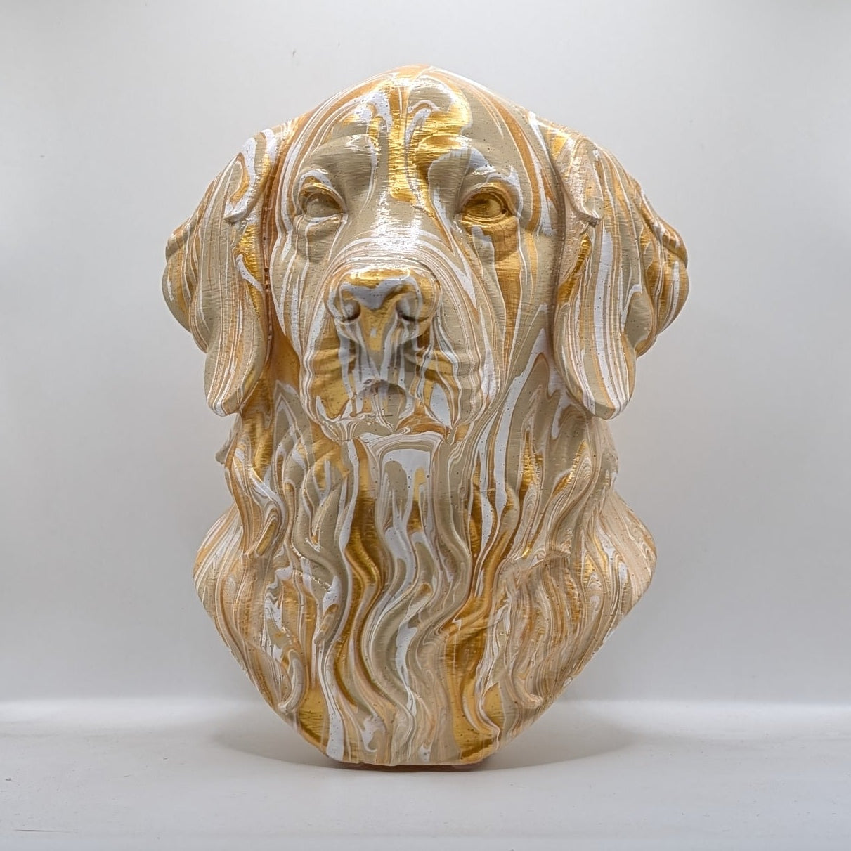 Golden Retriever Head – Hand Painted