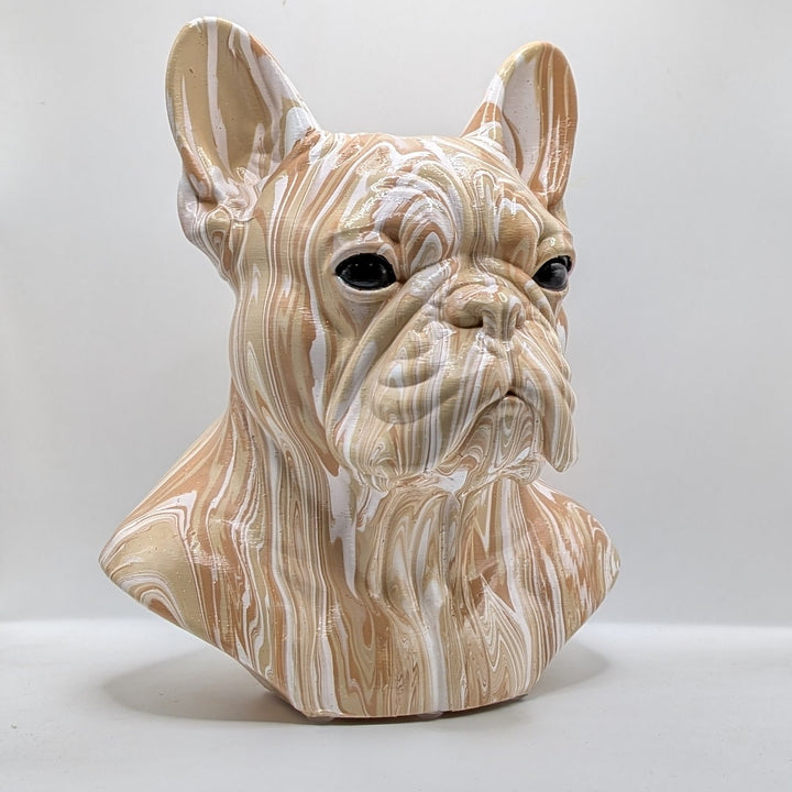 French Bulldog Head – Hand Painted