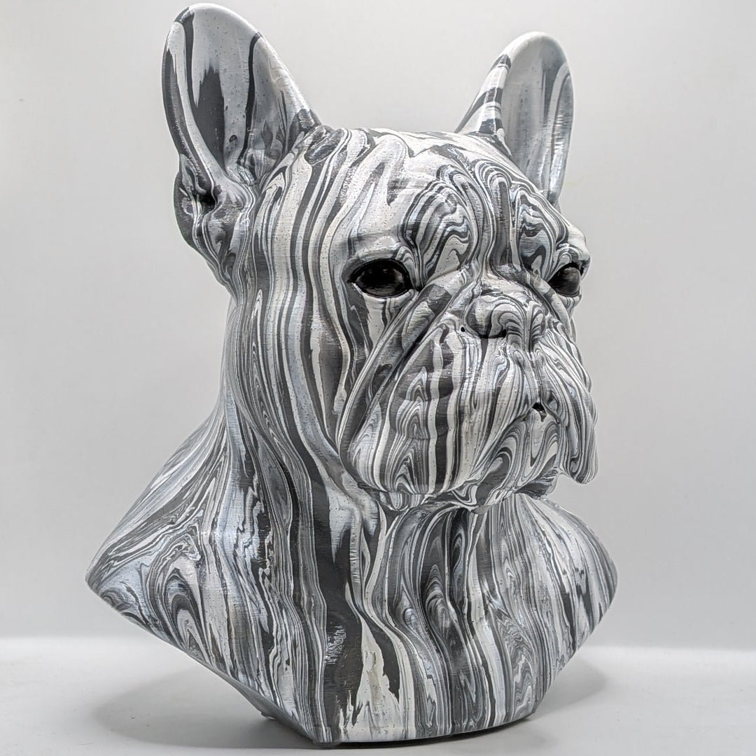 French Bulldog Head – Hand Painted