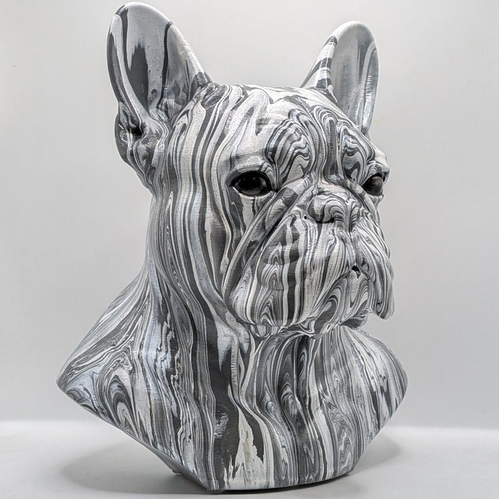 French Bulldog Head – Hand Painted
