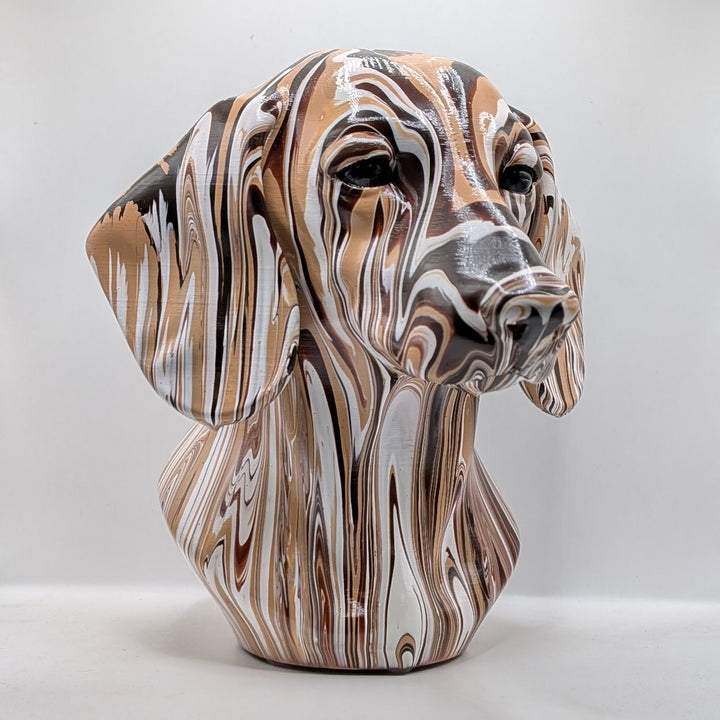 Dachshund Head – Hand Painted
