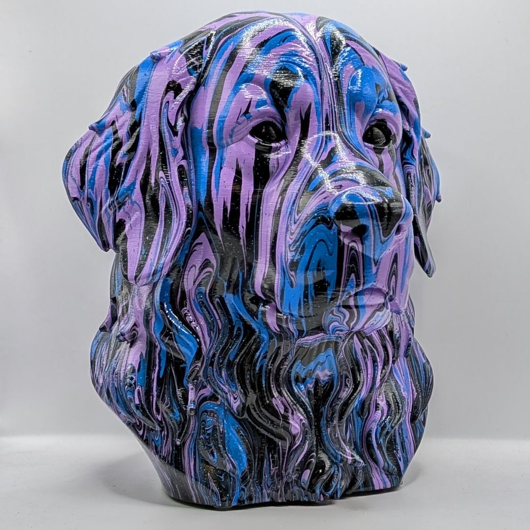Bernese Mountain Dog Head – Hand Painted