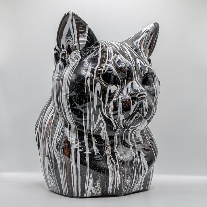 American Shorthair Head – Hand Painted