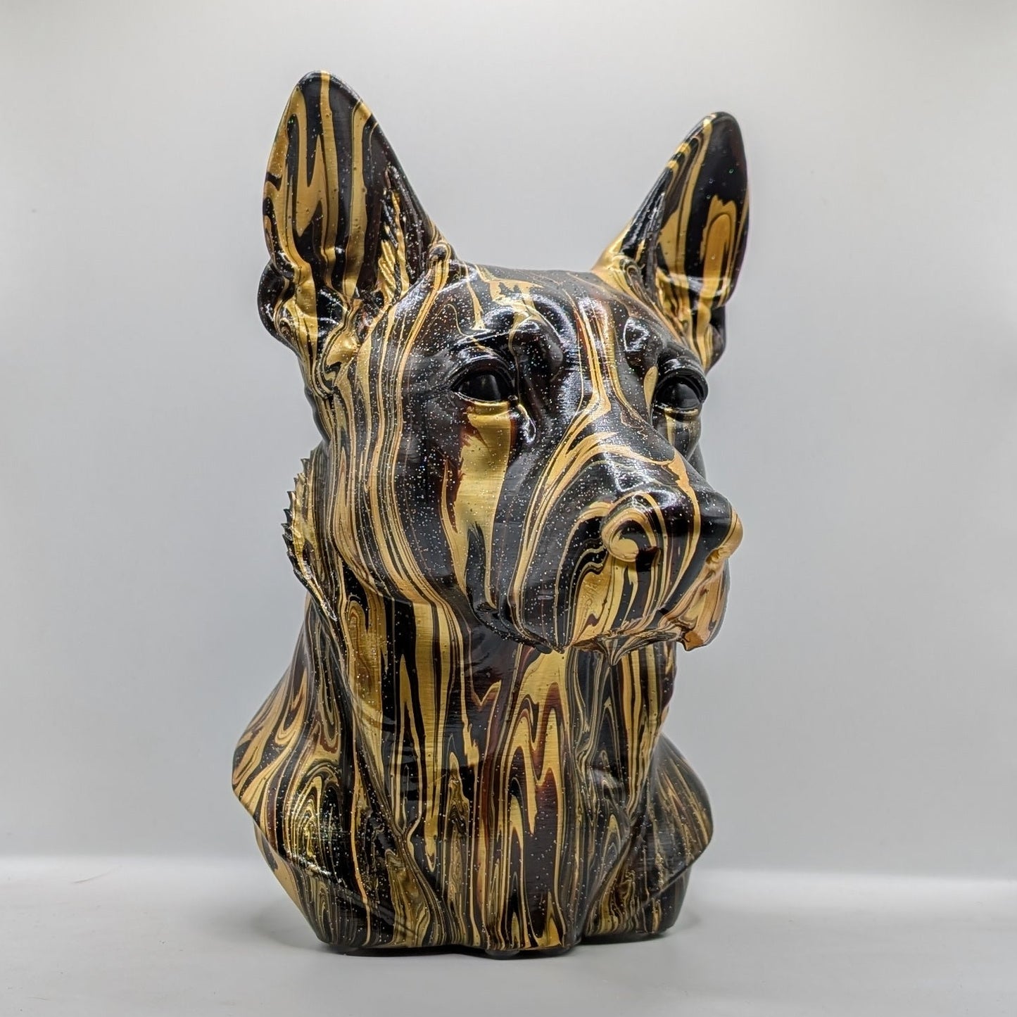 Belgian Malinois Head – Hand Painted